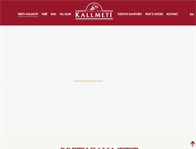 Tablet Screenshot of kantinakallmeti.com